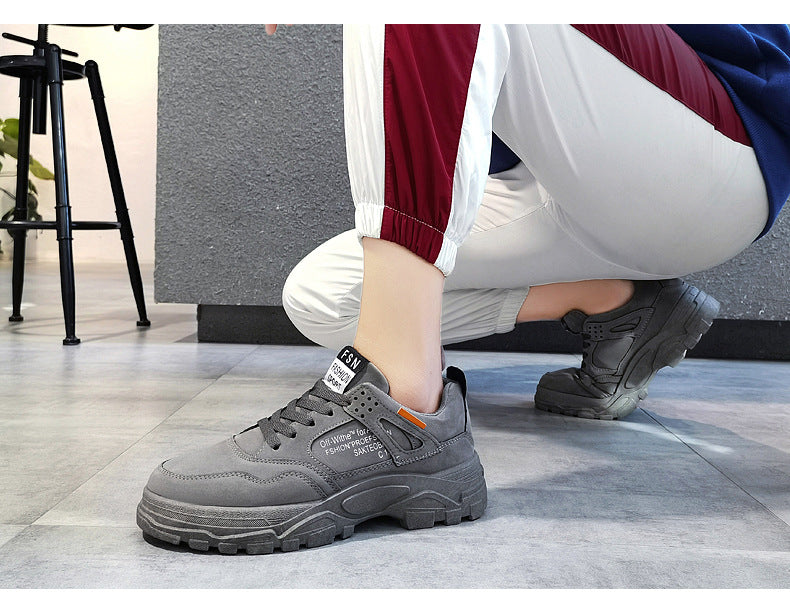 Men's Casual Sneakers - Korean Style Winter Running Shoes
