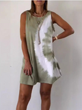 Ombre A-Line Summer Dress for Women (Single Piece)