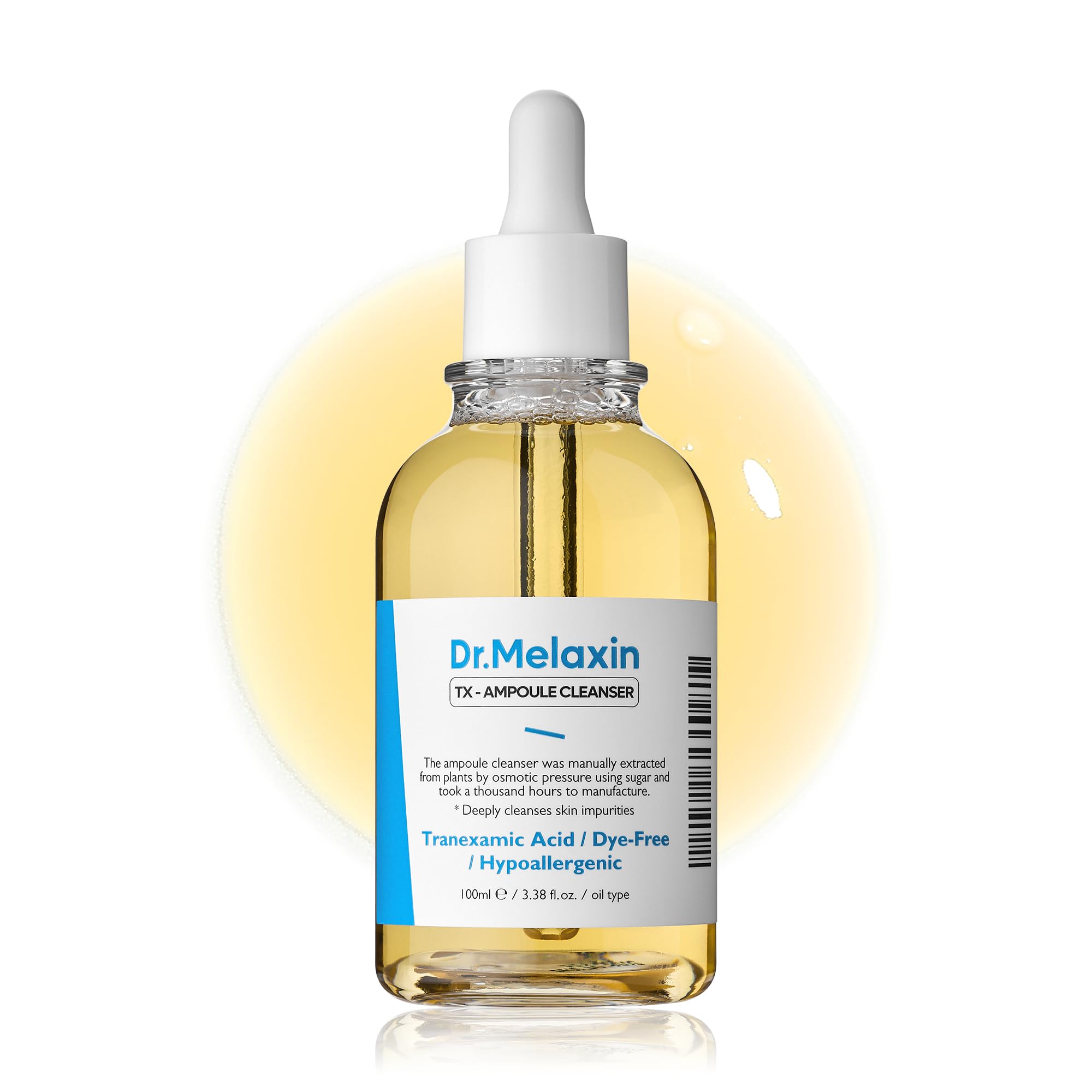 Dr.Melaxin TX Tranexamic Acid Ampoule Cleanser 100ml / 5.07fl oz Moisturizing Cleansing for Sensitive Skin